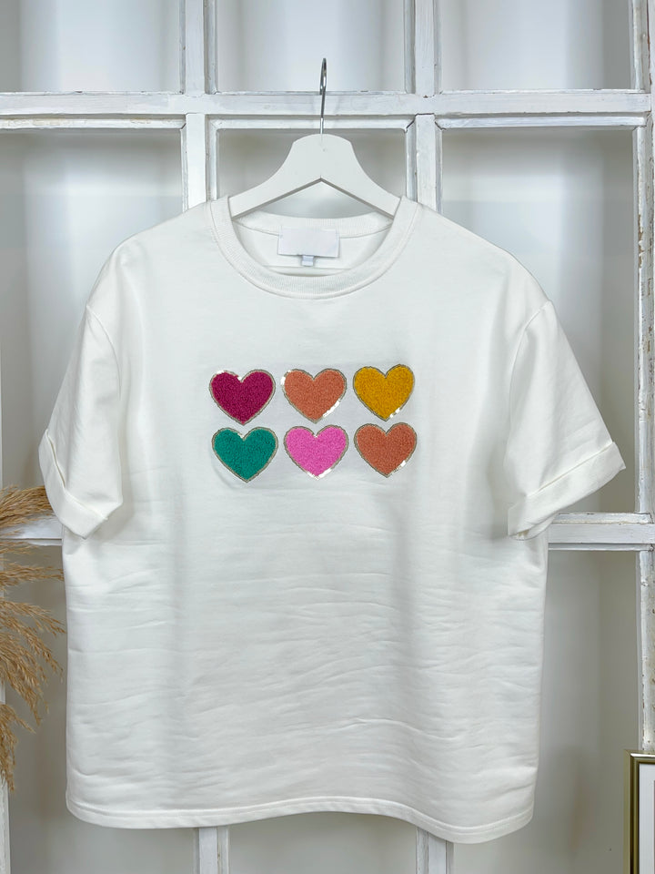 T-Shirt Six Hearts
