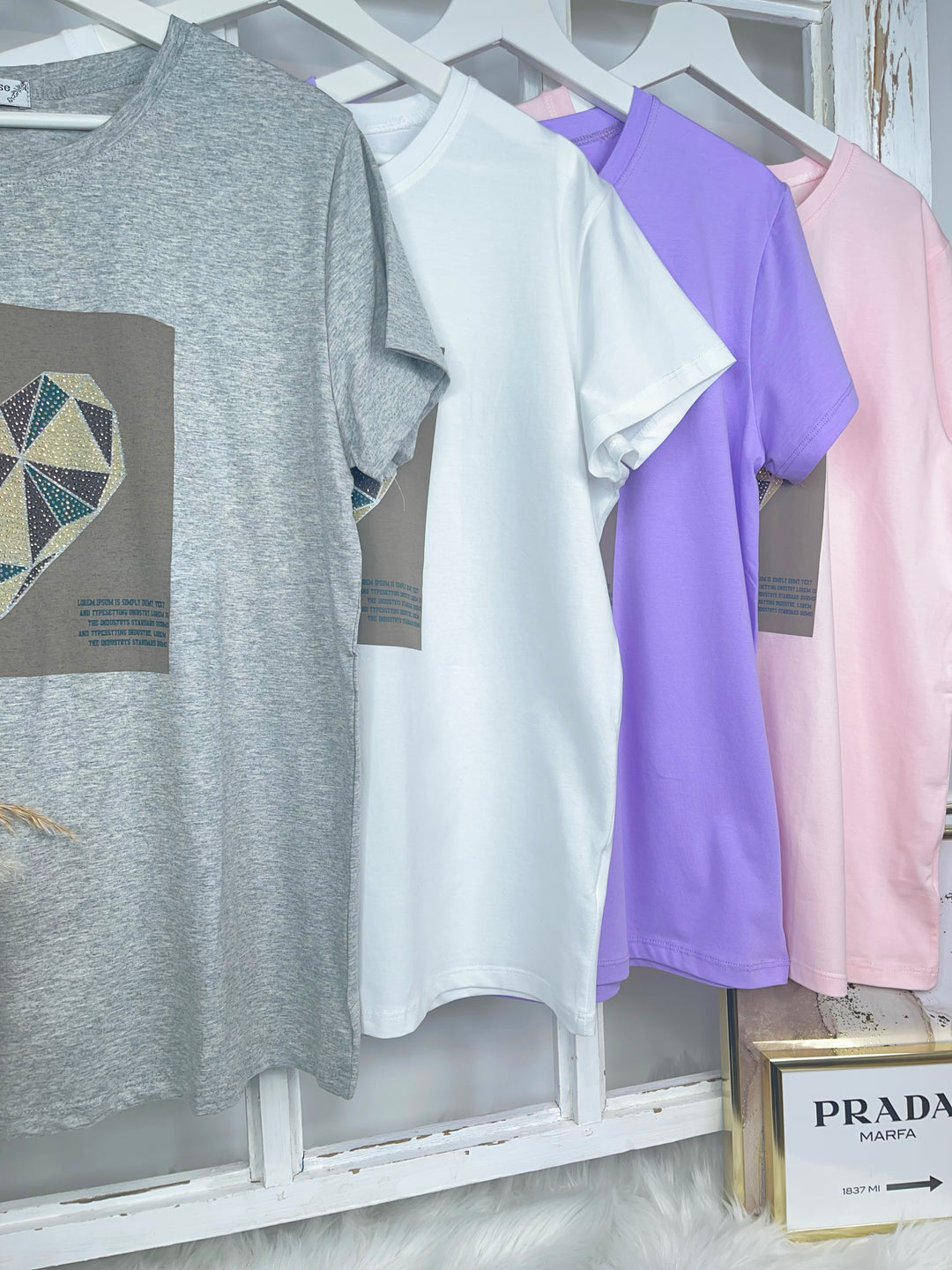 T-Shirt Colourful Heart (4 Farben)