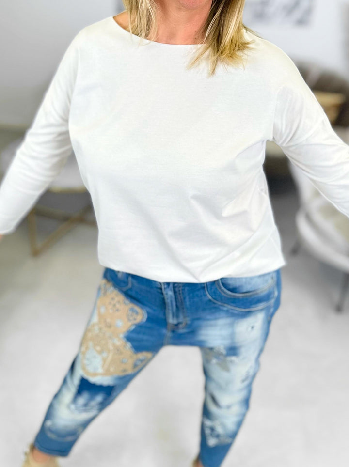 Basic Langarmshirt Soo (9 Farben)