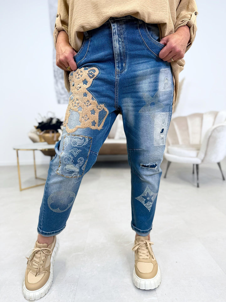 Jeans Teddy (2 Farben)