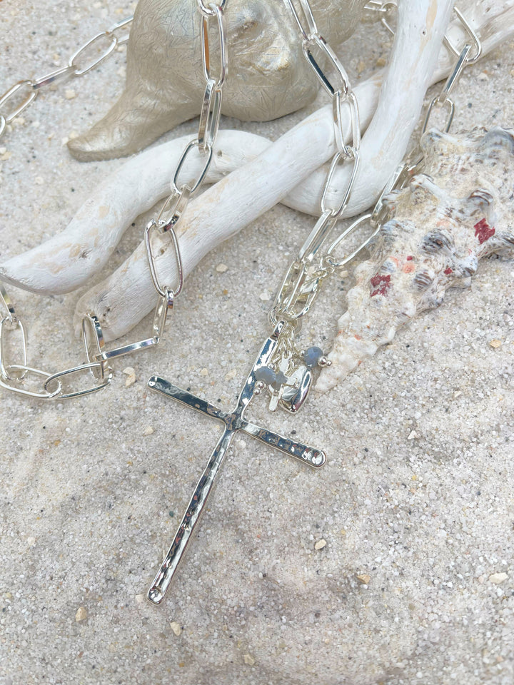 Kette Silver Cross
