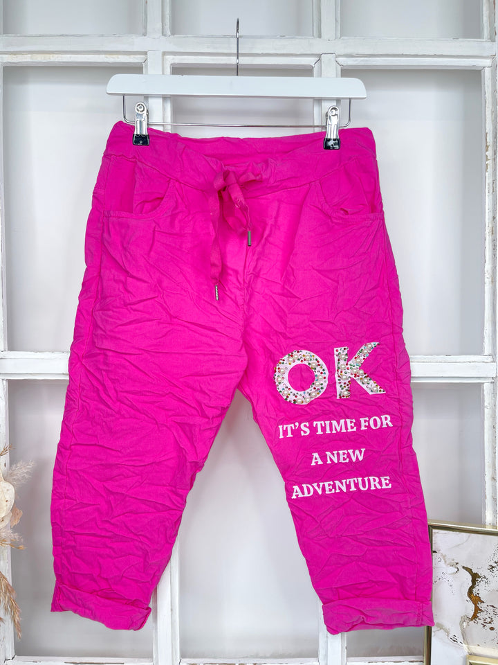 Kurze Jogpants Adventure (5 Farben)