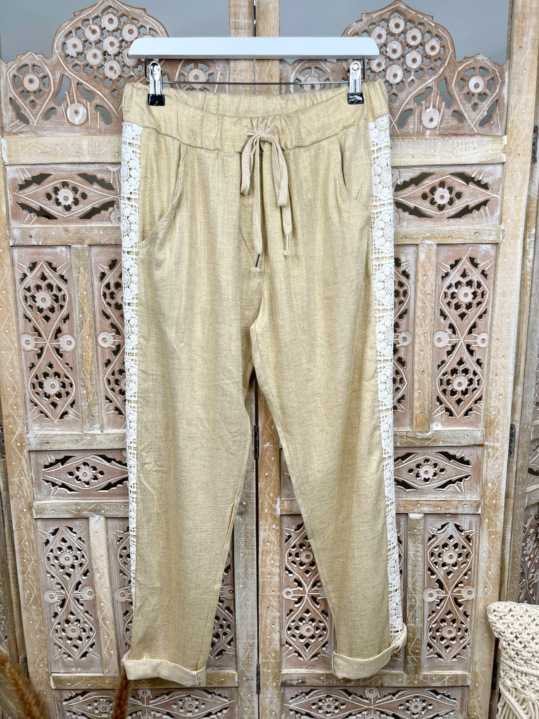 Leinenhose Très Chic