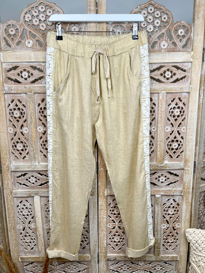 Leinenhose Très Chic