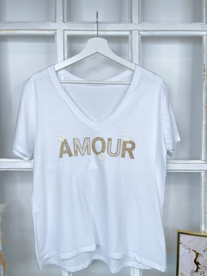 T-Shirt Golden Amour