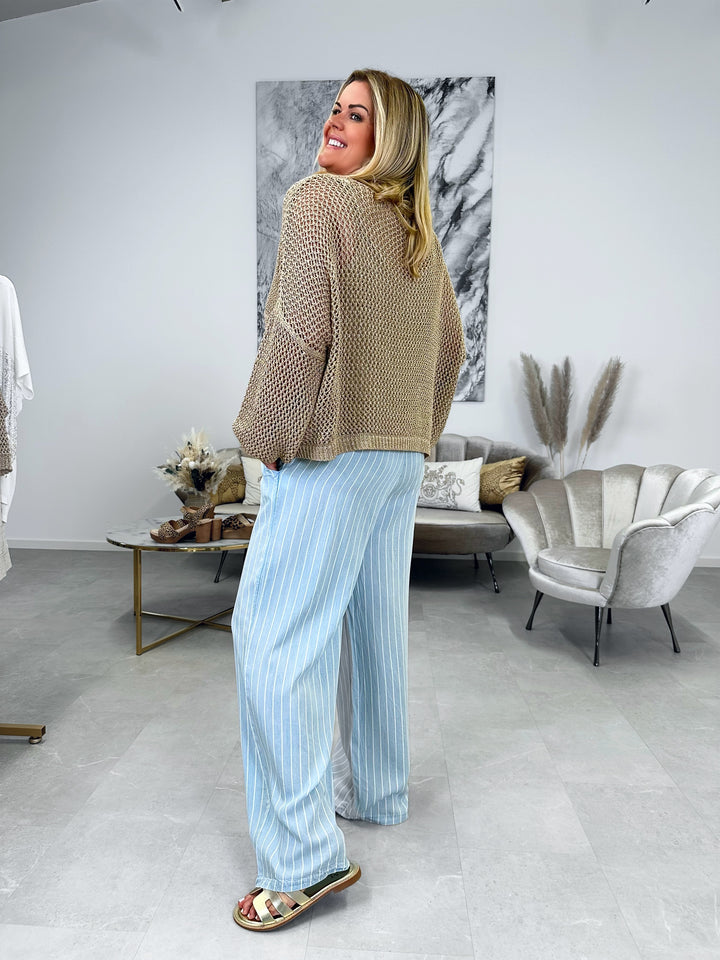 Culotte Hose Blue Ocean