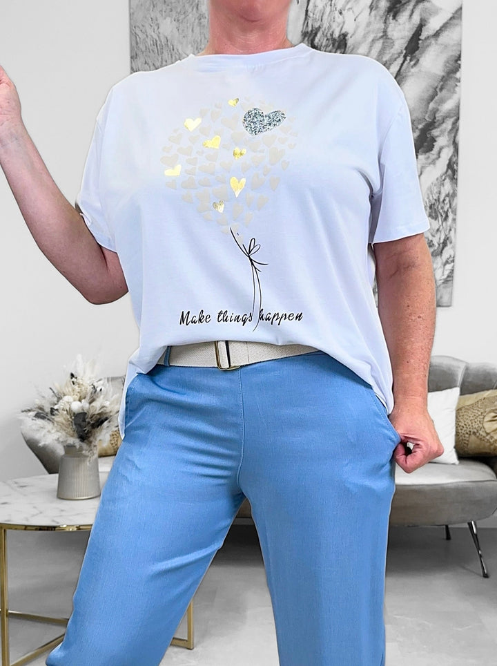 T-Shirt Make Things Happen (2 Farben)