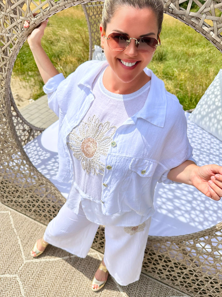 Leinenshirt Girasol (6 Farben)
