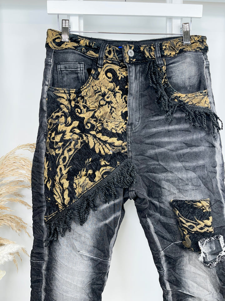 Jeans Golden Shine