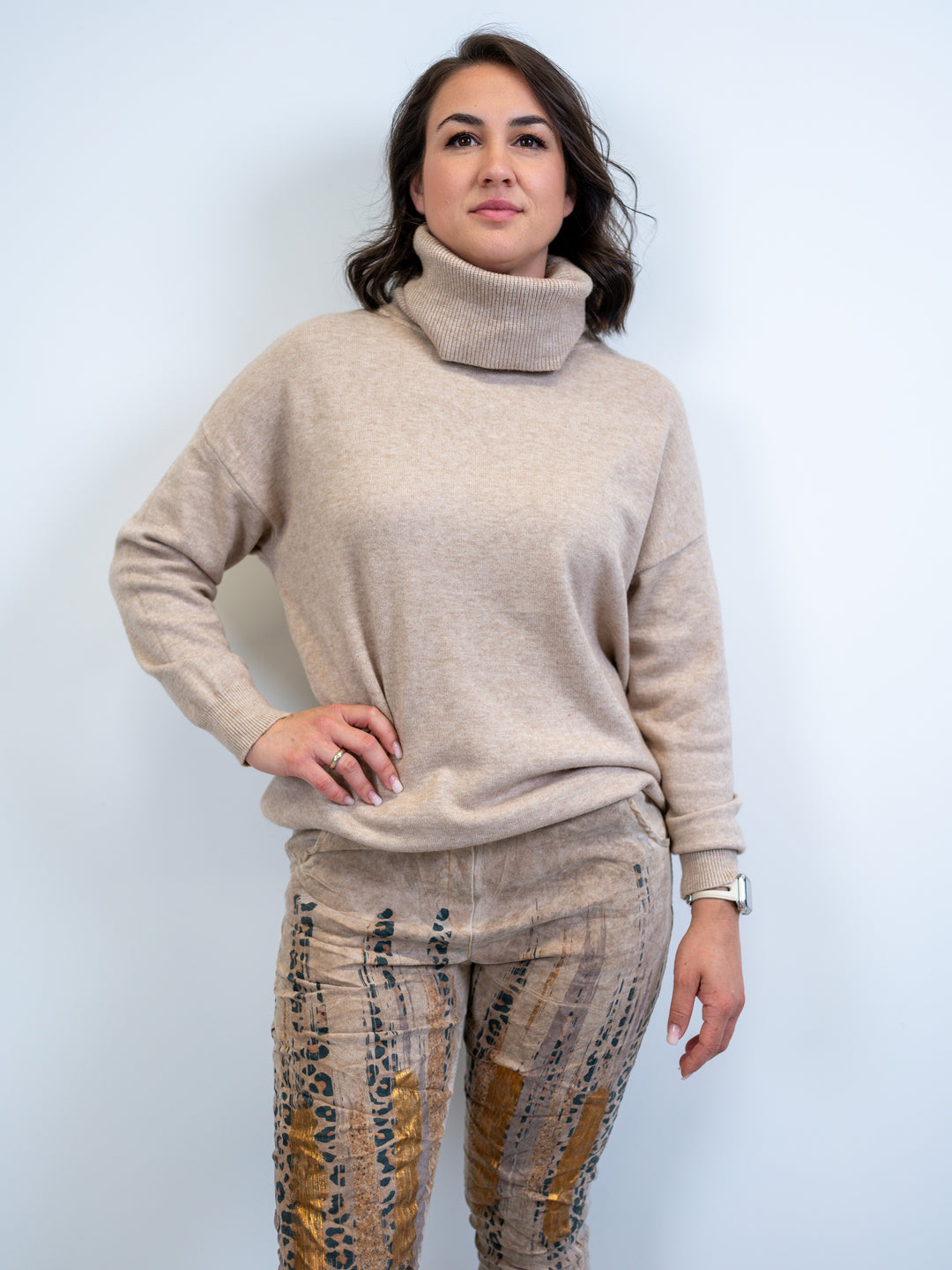 Rollkragenpullover Mara (3 Farben)