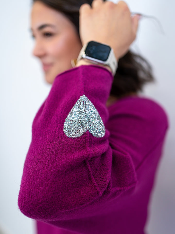 Strickpullover Brilliant Heart (4 Farben)