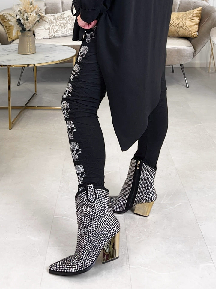 Stiefelette Glitter Life