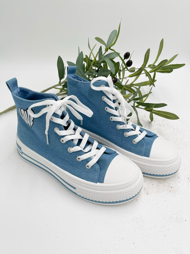 Sneaker Blue Love