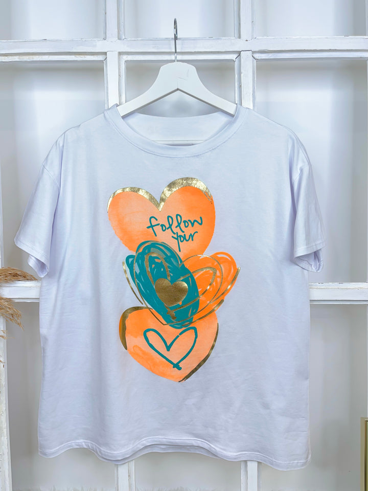 T-Shirt Follow Your Heart