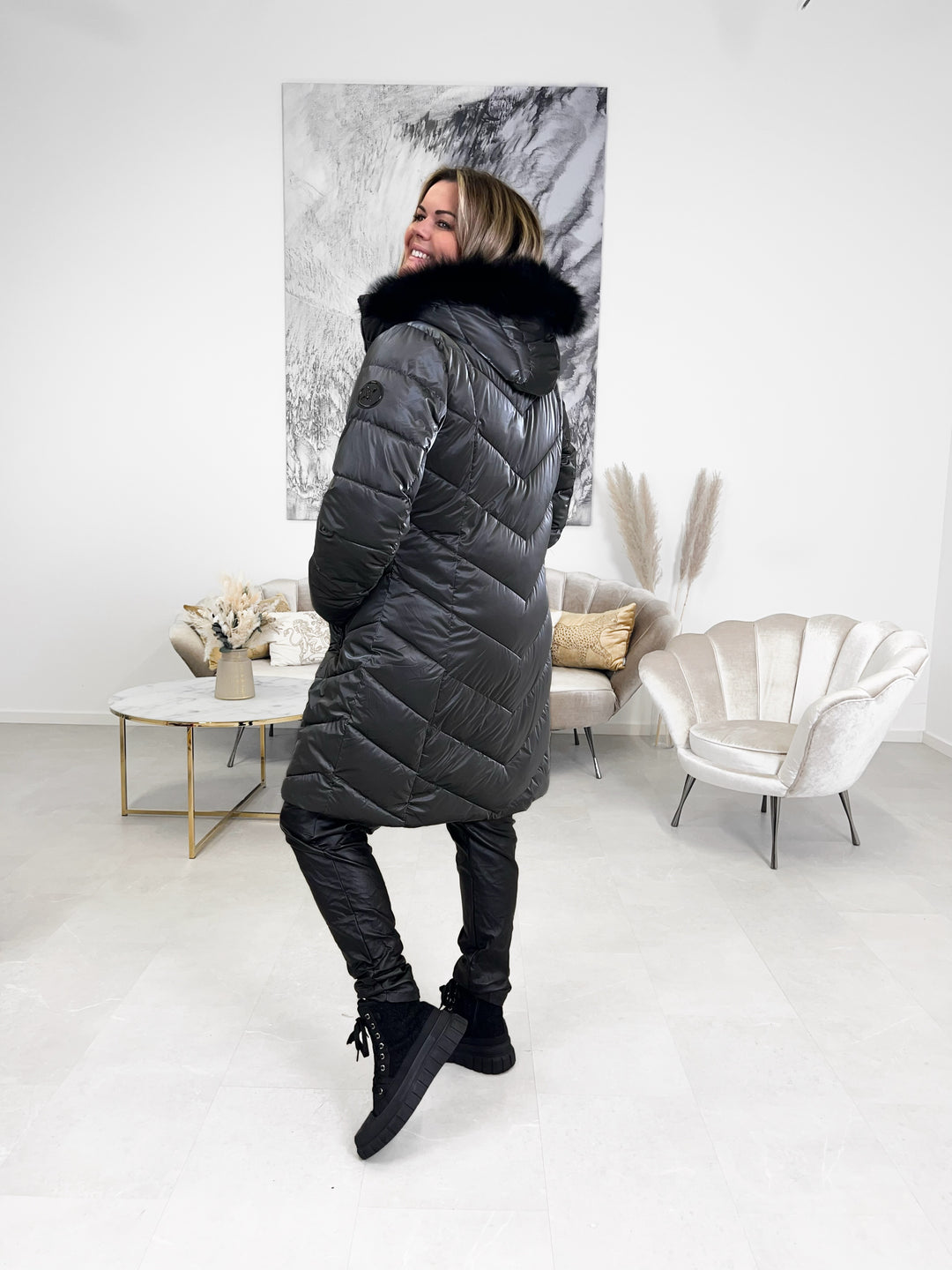 Steppjacke Black (2 Farben)