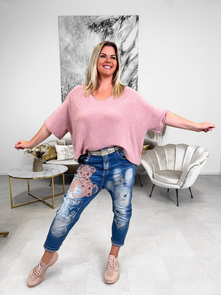 Jeans Teddy (2 Farben)