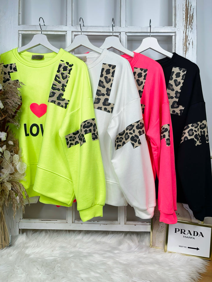 Sweatshirt Leo Love (4 Farben)