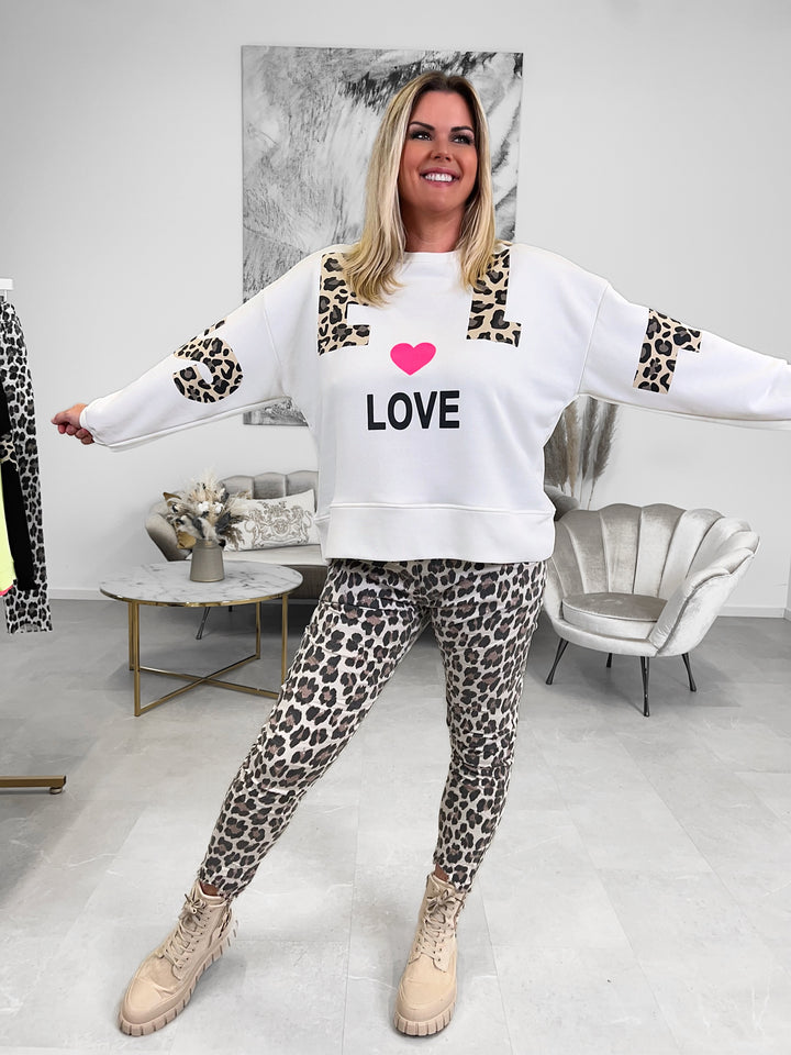 Sweatshirt Leo Love (4 Farben)