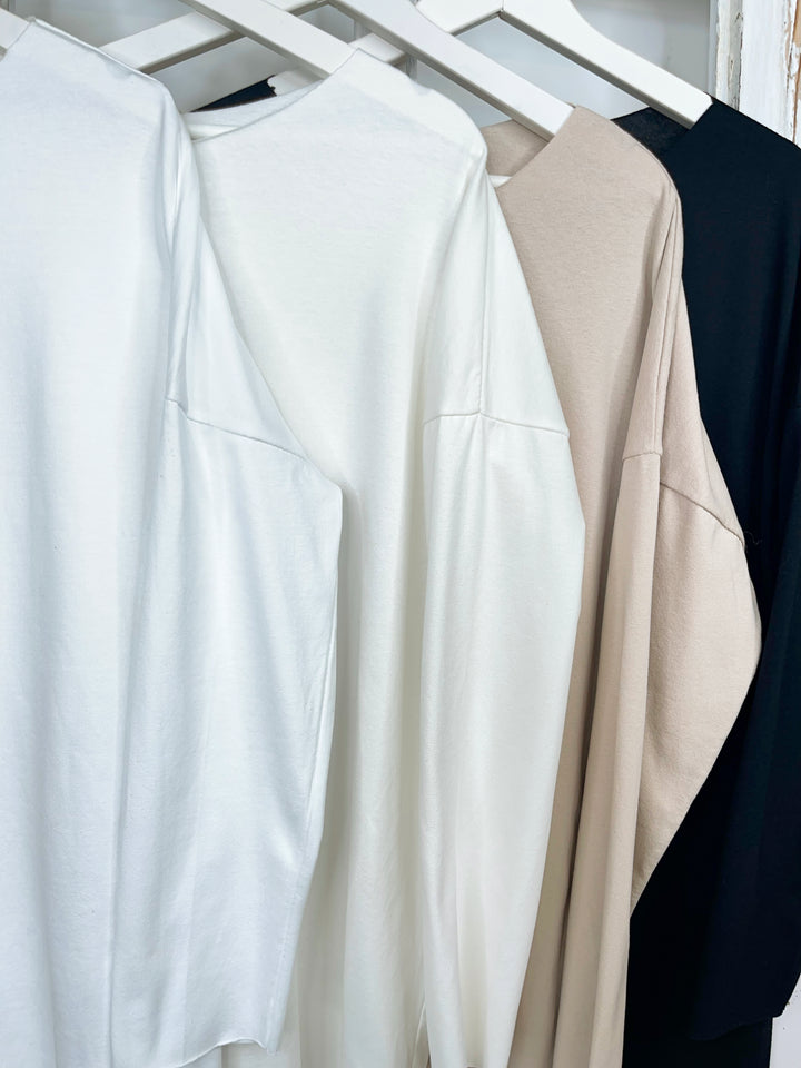 Basic Langarmshirt Soo (9 Farben)