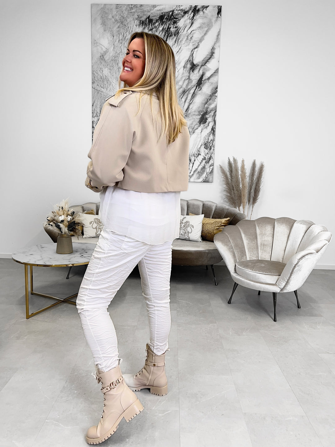 Trenchcoat Shorty (3 Farben)