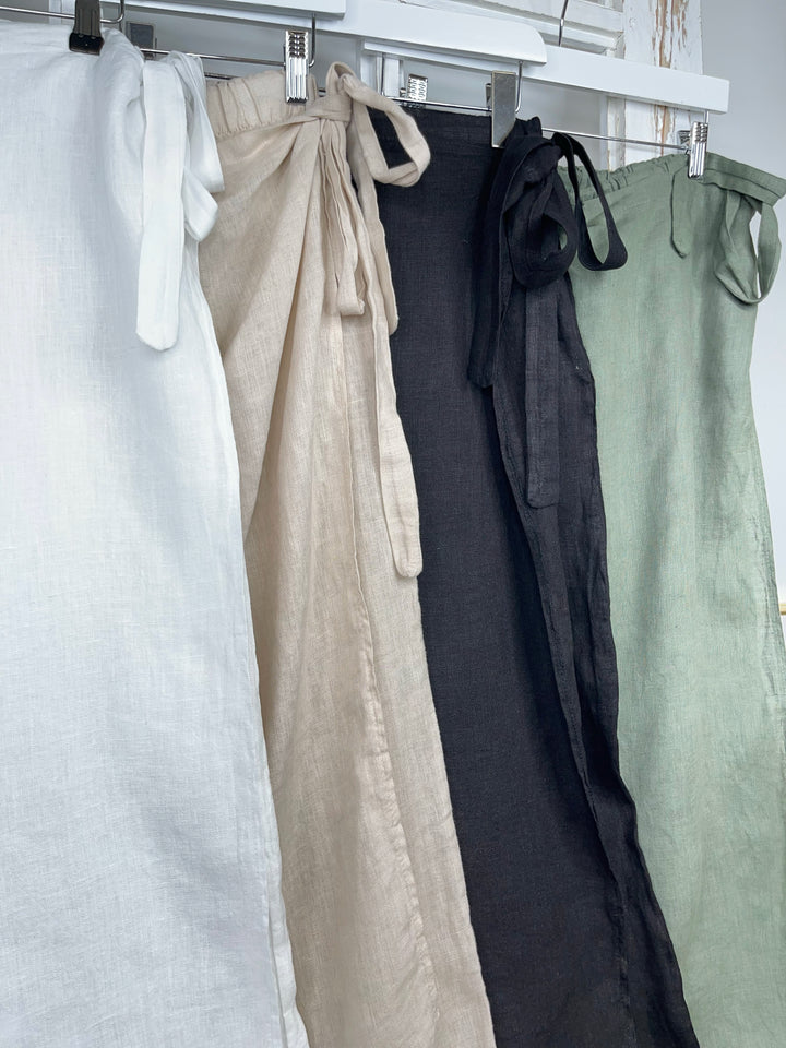 Leinen-Culotte Hose Miriam (4 Farben)