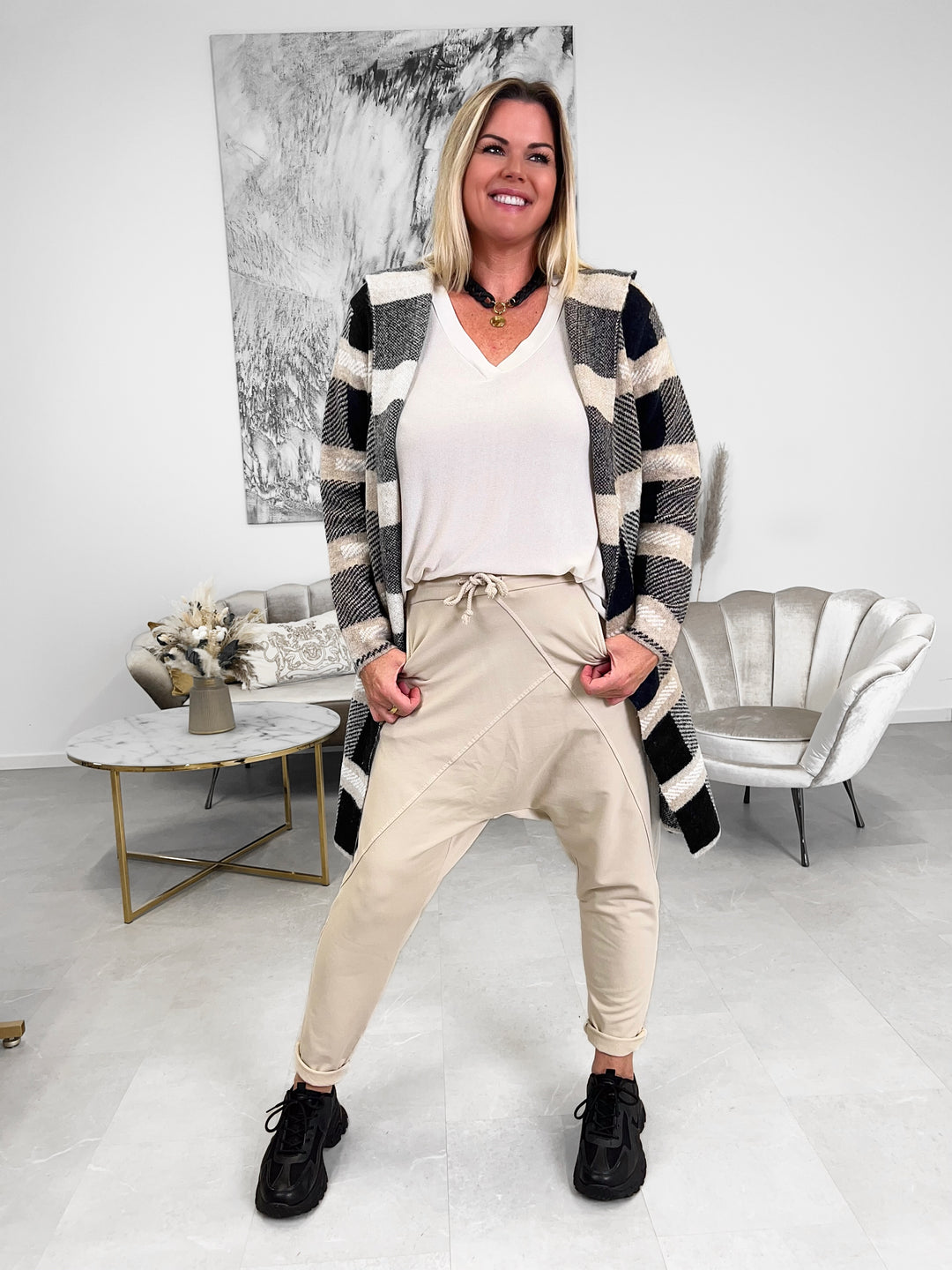 Oversized Shirt Happy News (5 Farben)