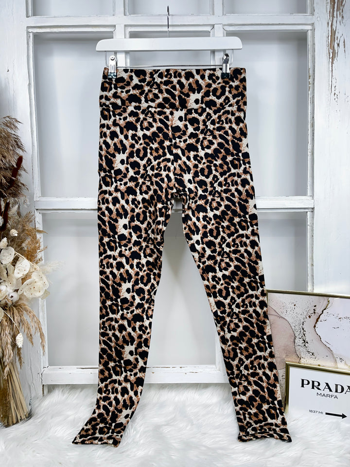 Highwaist Leggings Charming Leopard