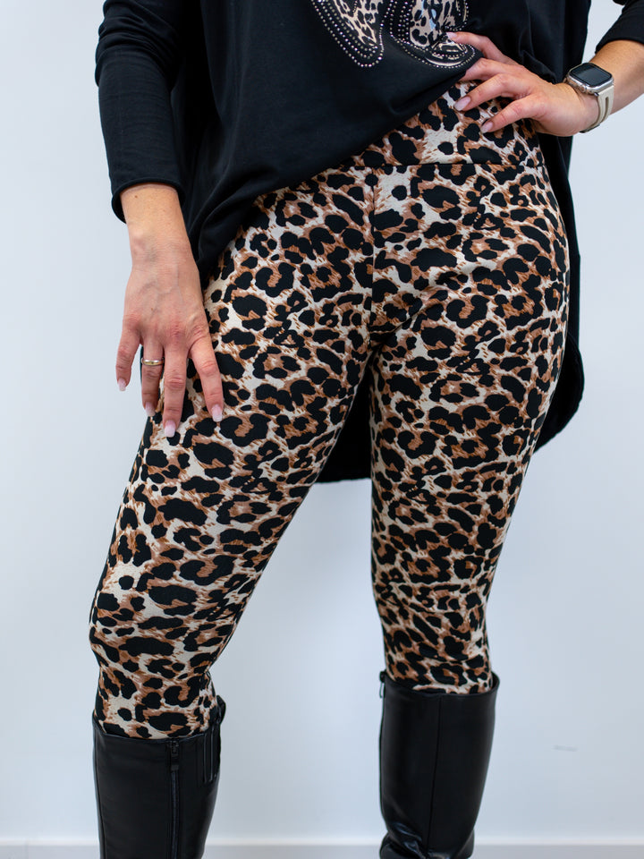 Highwaist Leggings Charming Leopard