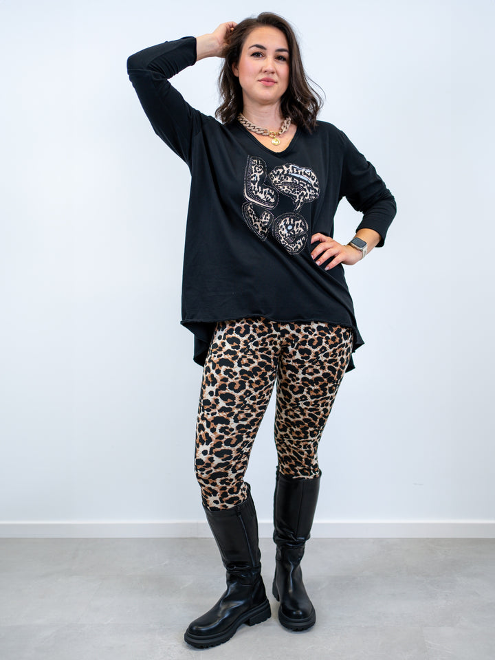 Highwaist Leggings Charming Leopard