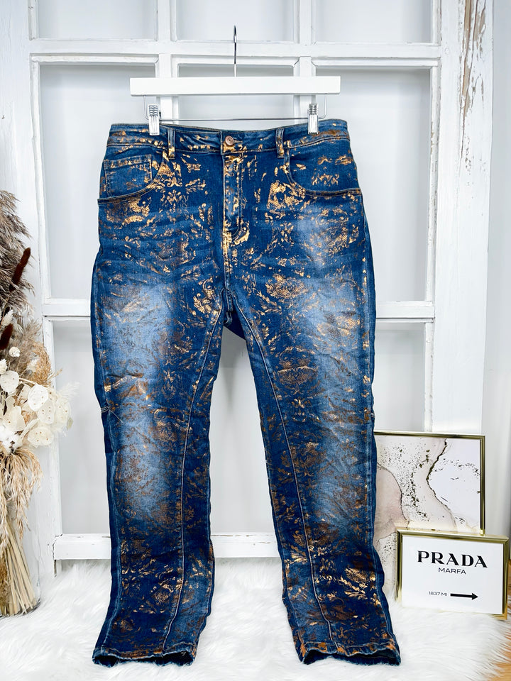 Jeans Brilliant Bronce