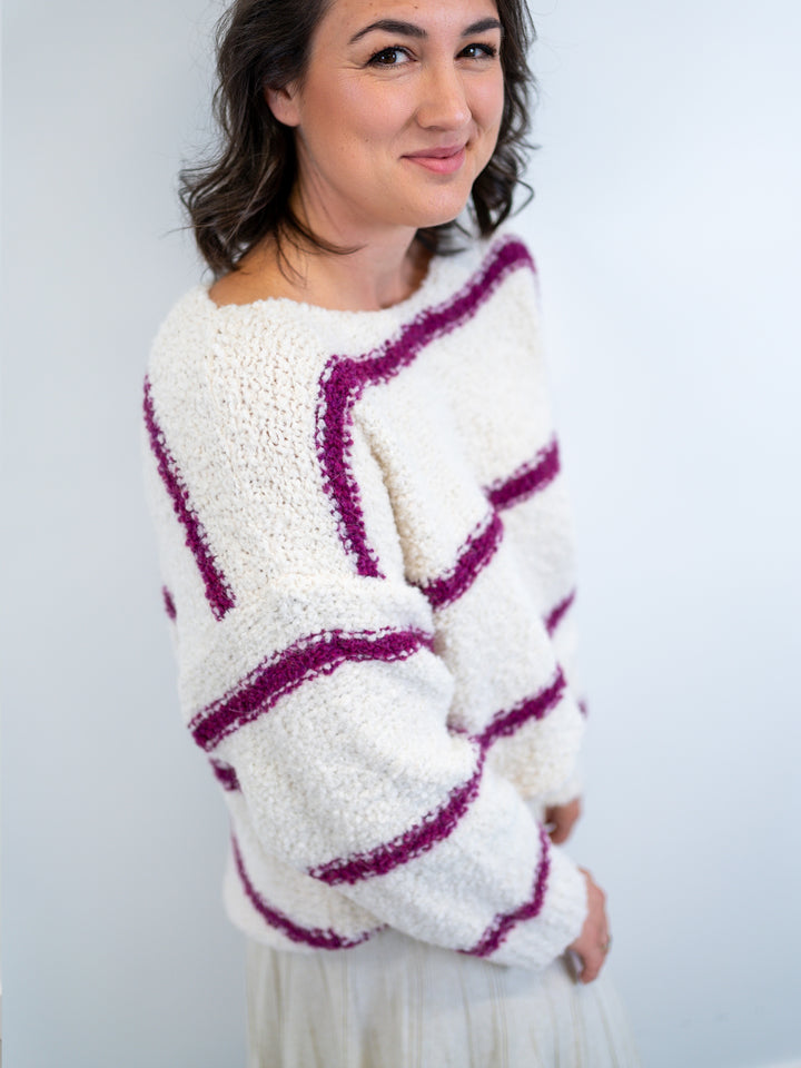Strickpullover Nice Stripes