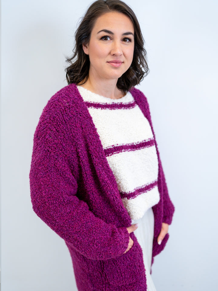 Strickjacke Snuggle Up (4 Farben)