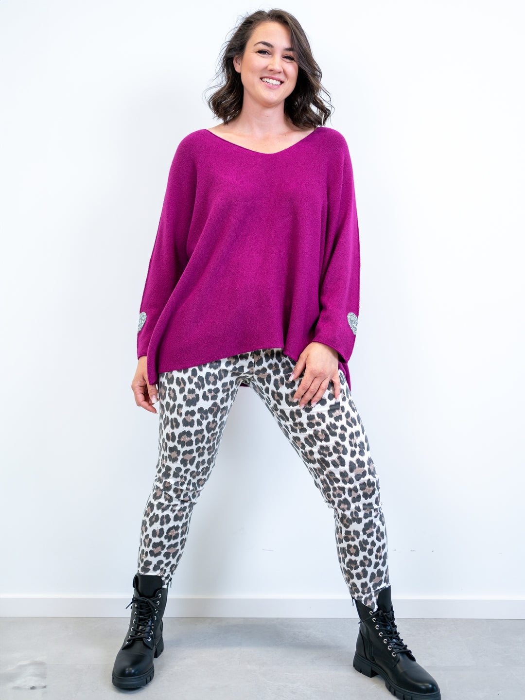 Strickpullover Brilliant Heart (4 Farben)