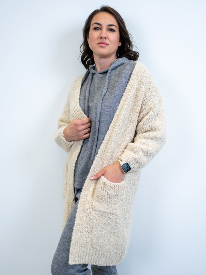 Strick-Hoodie Next Level (5 Farben)