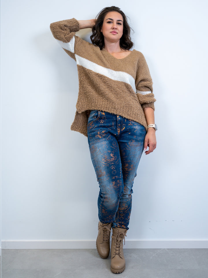 Jeans Brilliant Bronce
