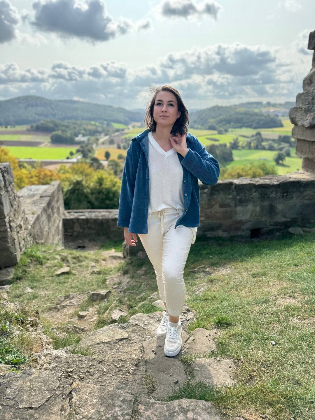 Oversized Shirt Happy News (5 Farben)