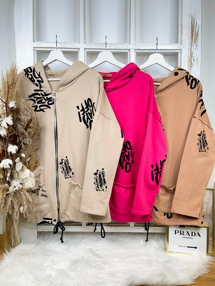 Sweatjacke My Show (3 Farben)