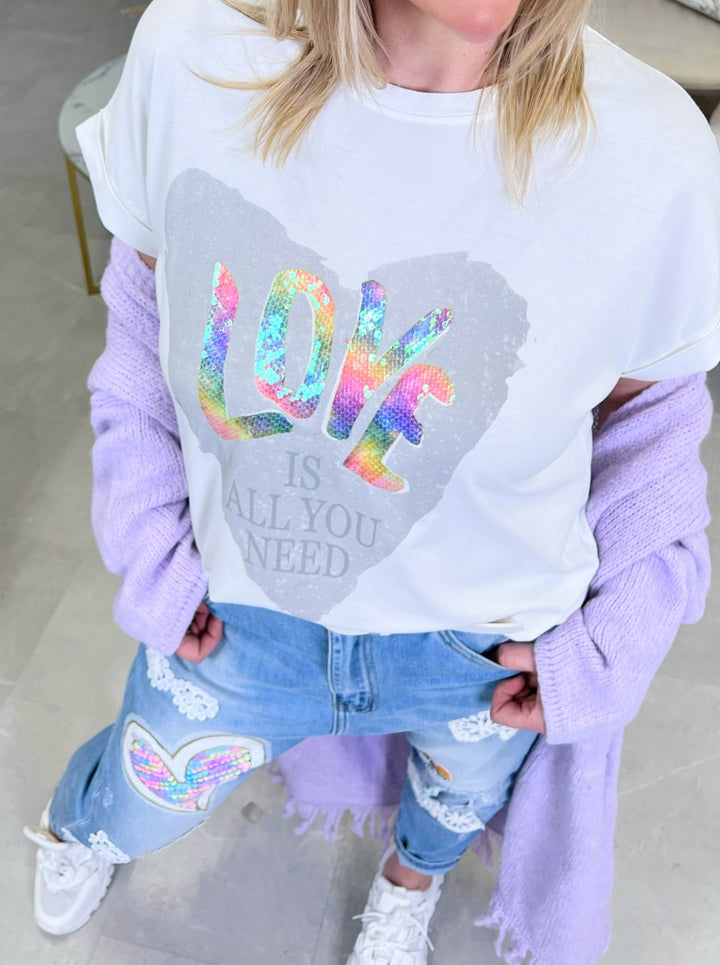 T-Shirt All You Need (7 Farben)