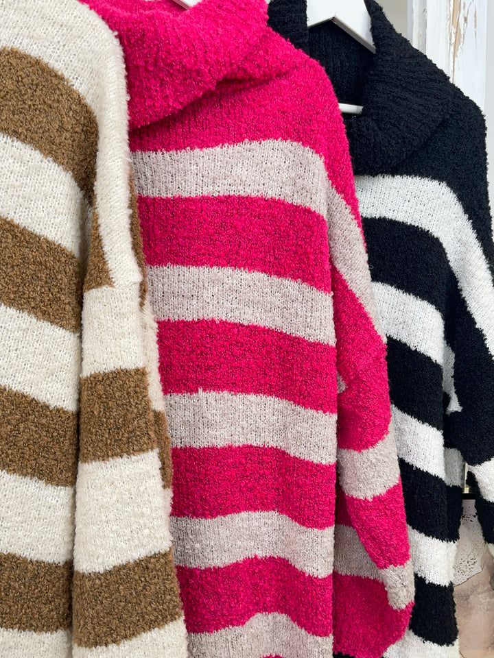 Strickpullover Stripes (3 Farben)