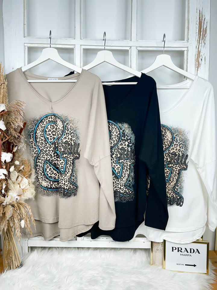 Langarmshirt Be Still (3 Farben)