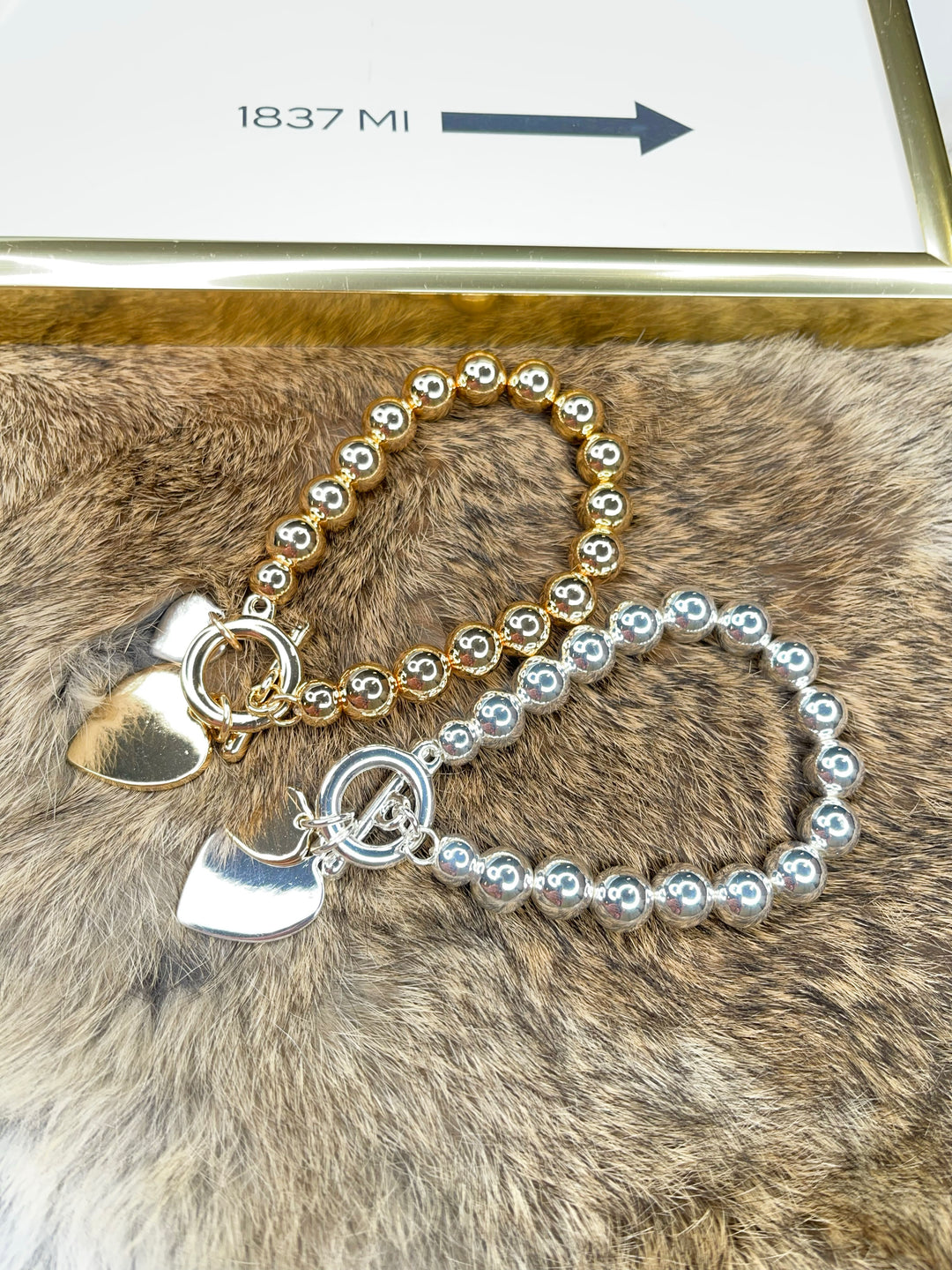 Armband Pearls of Hearts (2 Farben)