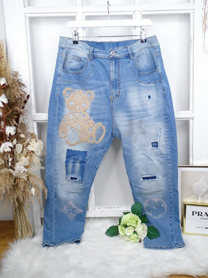 Jeans Teddy (2 Farben)