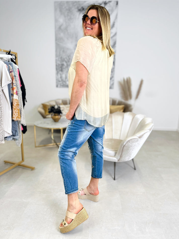 Jeans Teddy (2 Farben)