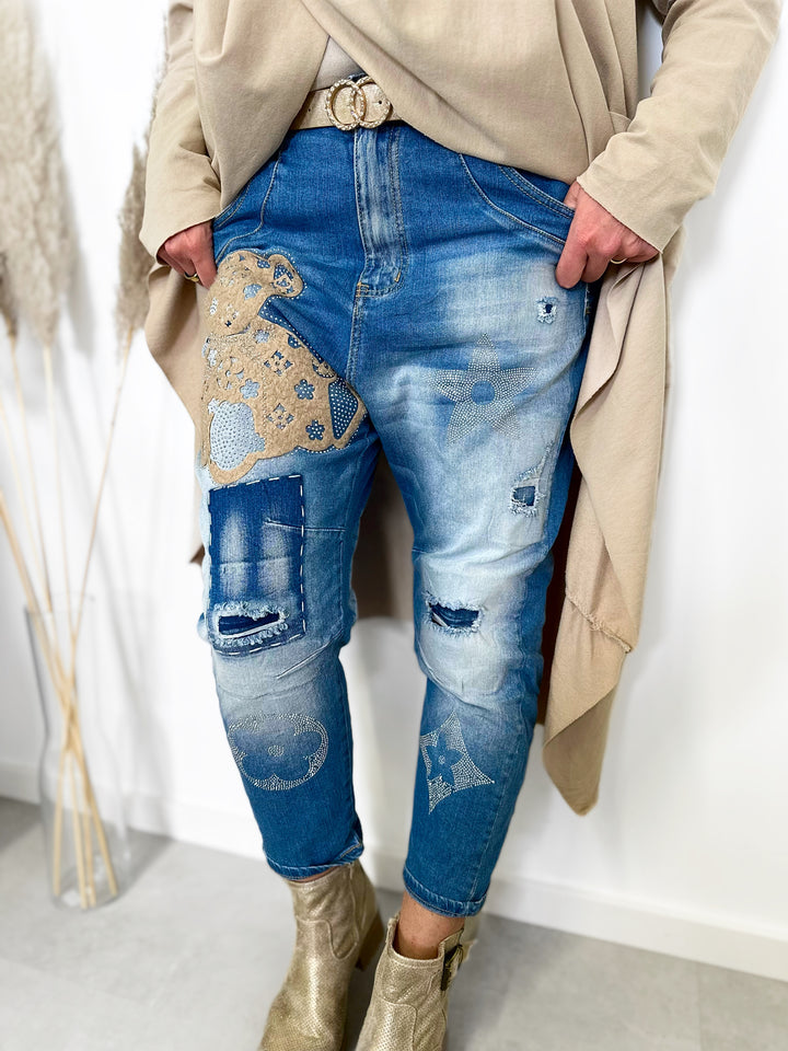 Jeans Teddy (2 Farben)