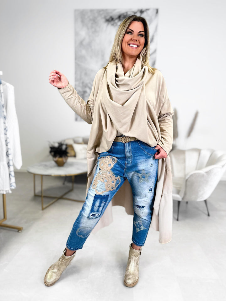 Jeans Teddy (2 Farben)