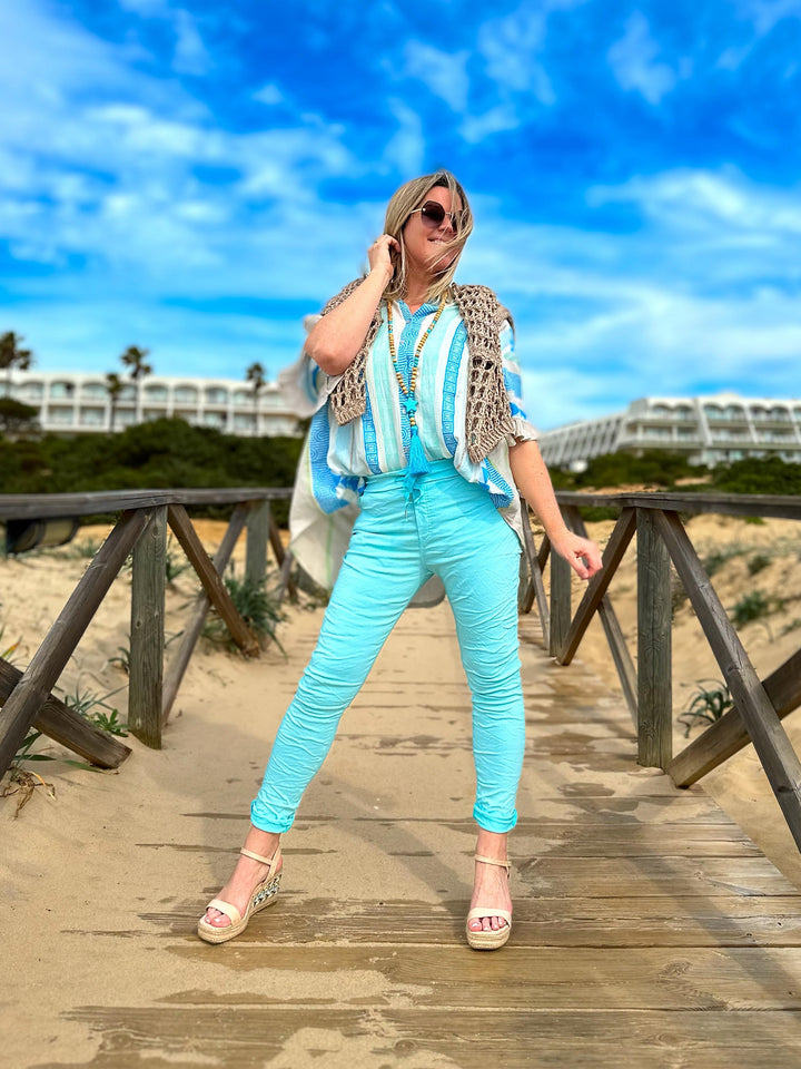 Bluse Odaiba Beach (2 Farben)