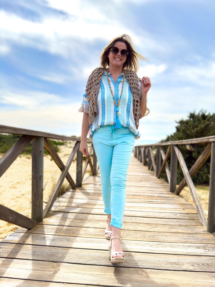 Bluse Odaiba Beach (2 Farben)
