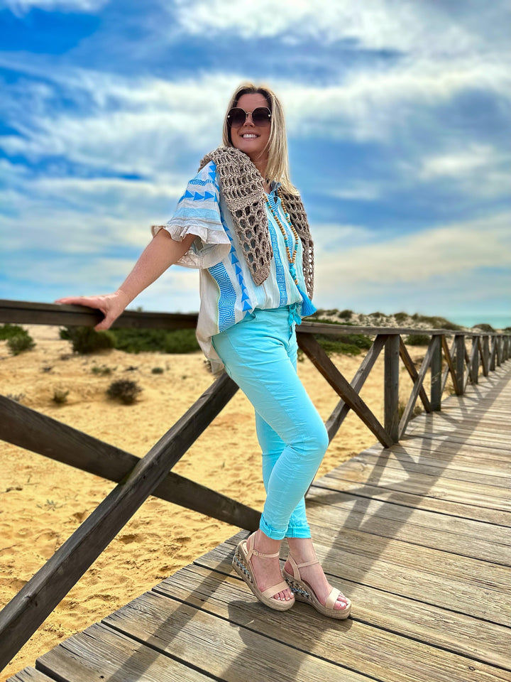 Bluse Odaiba Beach (2 Farben)