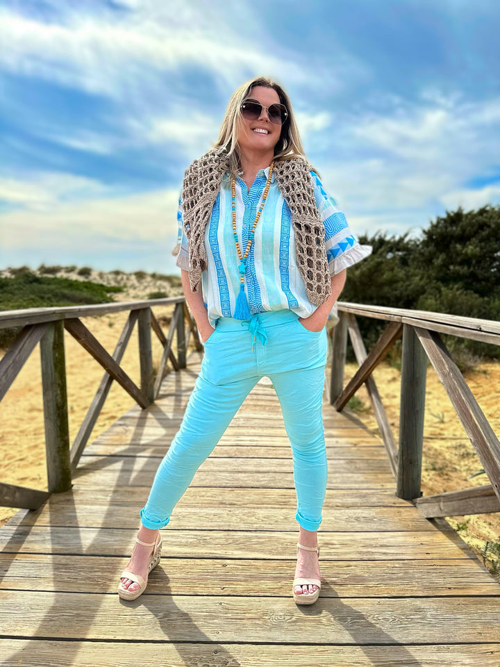 Bluse Odaiba Beach (2 Farben)